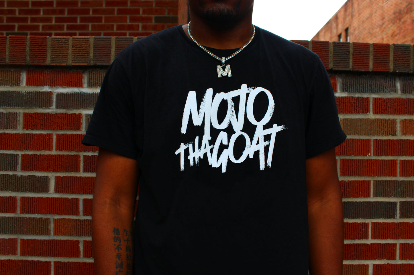 Mojo Tha Goat - "Black" Crew-Neck tee
