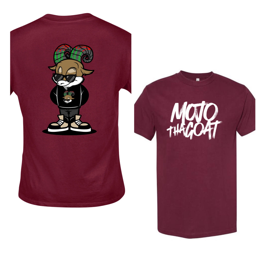 Mojo Tha Goat - "Maroon" Tee