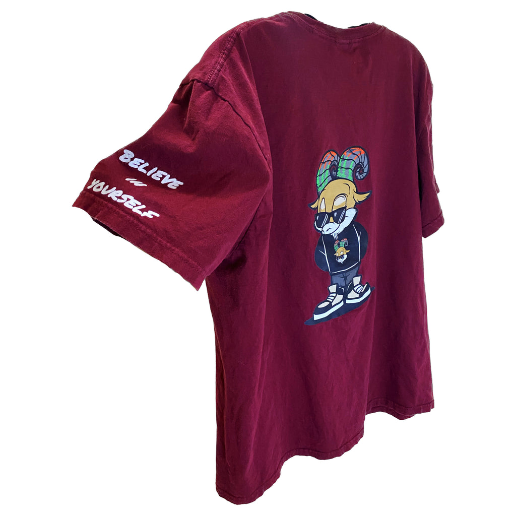 Mojo Tha Goat - "Maroon" Tee