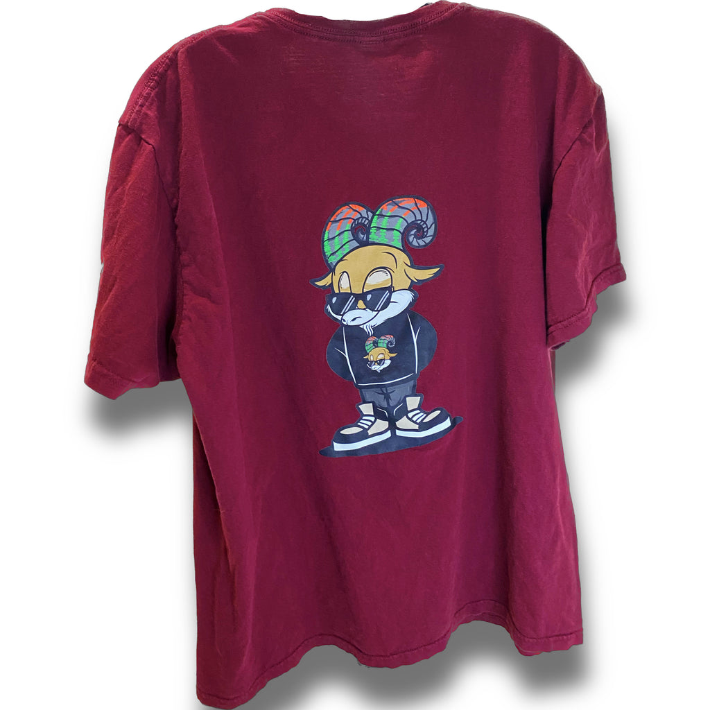 Mojo Tha Goat - "Maroon" Tee